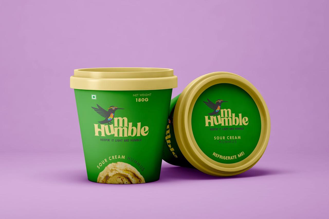 Hummble Sour Cream Hummus 180g